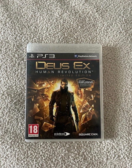 Playstation 3 Deus Ex Human Revolution peli
