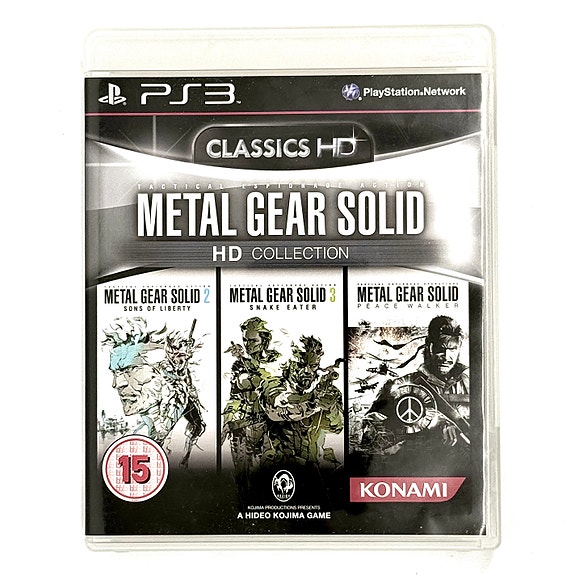 Metal Gear Solid HD Collection CIB Ps3