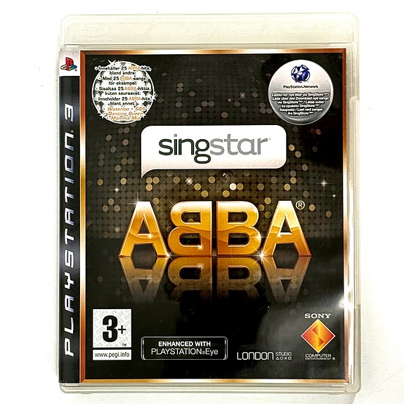 Singstar ABBA CIB Ps3