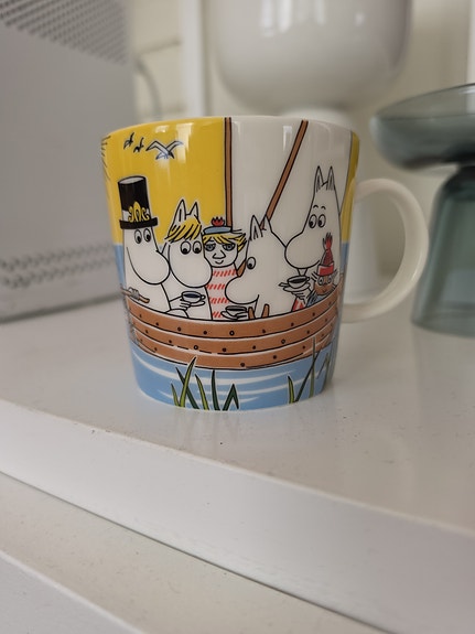 Muumimuki Purjehtien Tahmatassun & Tuutikin kanssa