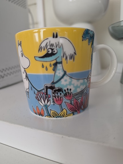 Arabia Muumimuki Primadonnan hevonen
