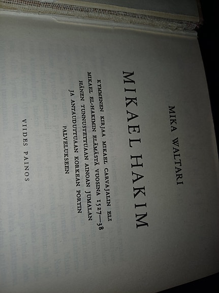 Mika Waltari Mikael Hakim