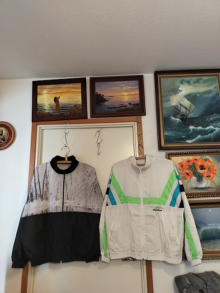 Vintage tuulitakki xxl , LSW vintage tuulitakki xl -xxl