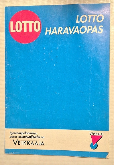 Vanha Veikkaus Lotto Haravaopas/H-System i Lotto