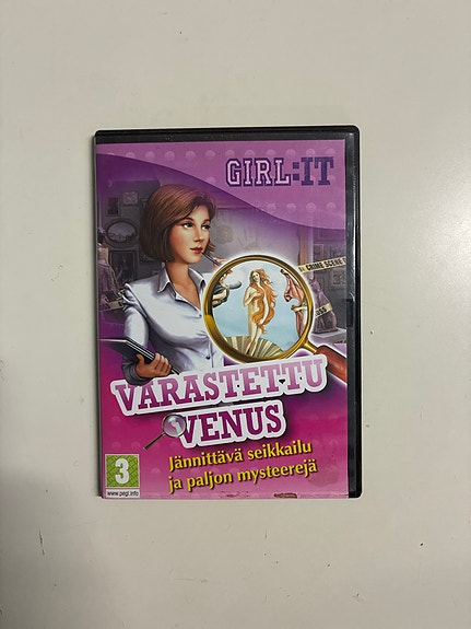Girl:it: "Varastettu Venus" PC-peli