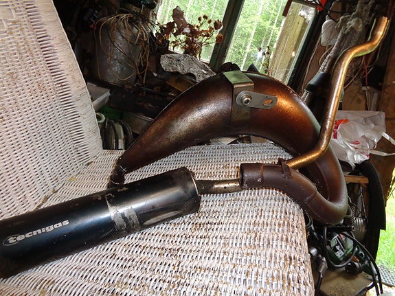 Yamaha DT-Mopon"Viri-putki", vaihto Solifer vm-61-65 ja SM-80-88 osiin.