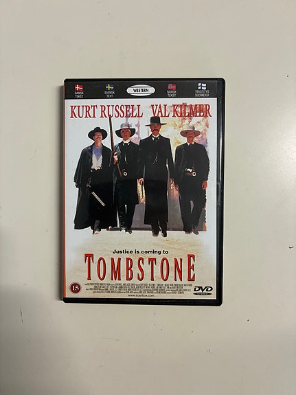 Kurt Russel, Val Kilmer: "Tombstone", DVD-elokuva