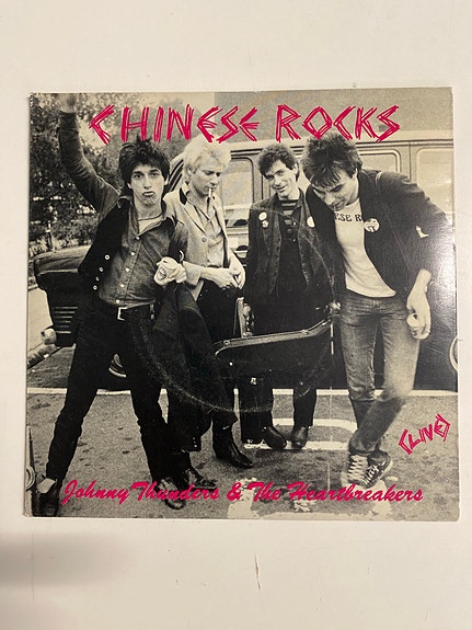 Johnny Thunders & The Heartbreakers Chinese Rocks / All By Myself 7" single