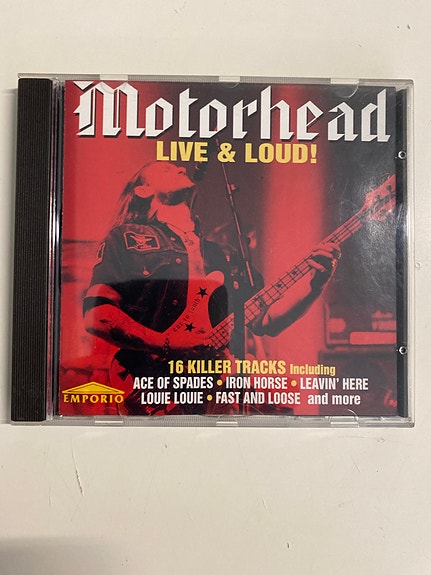 Motörhead Live & Loud! CD-albumi