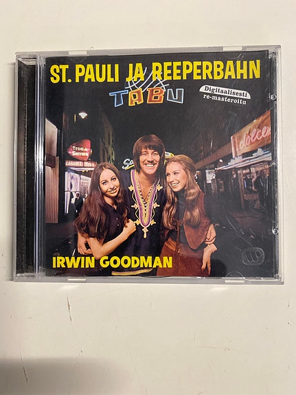 Irwin Goodman St. Pauli ja Reeperbahn CD-levy