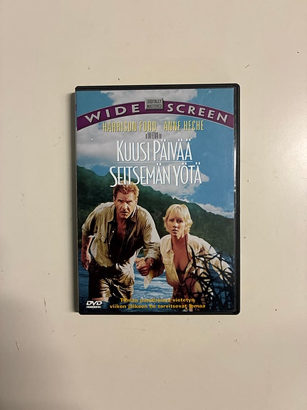 Harrison Ford: "Kuusi päivää, seitsemän yötä / Six Days Seven Nights", DVD