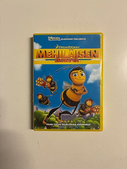 Mehiläisen elokuva DVD
