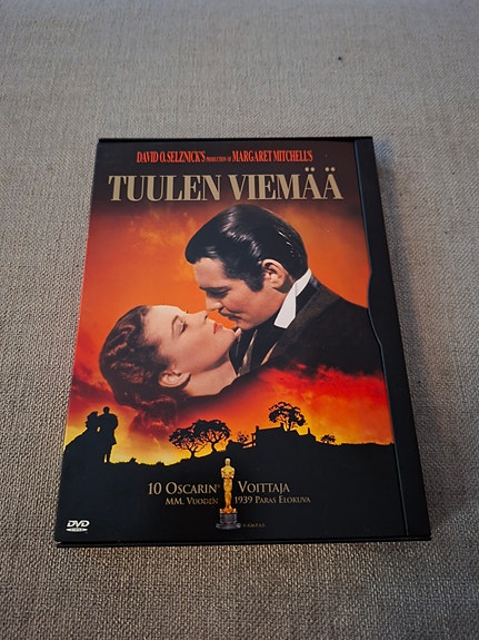 Tuulen viemää DVD-elokuva