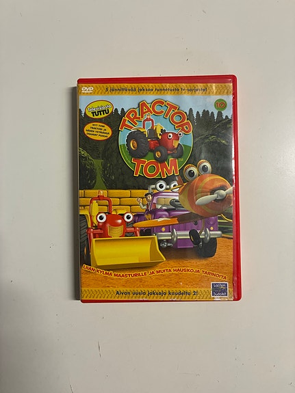 "Tractor Tom - Tomi Traktori", lasten DVD