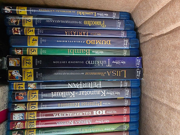 Disney Klassikot Blu-ray -elokuvapaketti