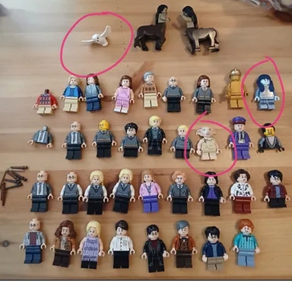 Lego Harry Potter figuurit