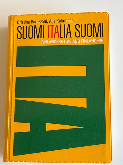 Suomi–Italia–Suomi sanakirja Gummerus