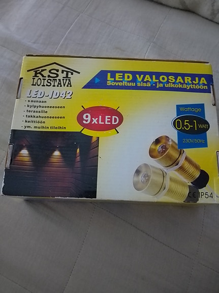 Led valot 9 kpl