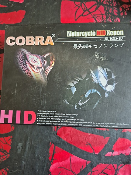 Cobra Motorcycle HID Xenon -muutossarja moottoripyörän ajovaloihin