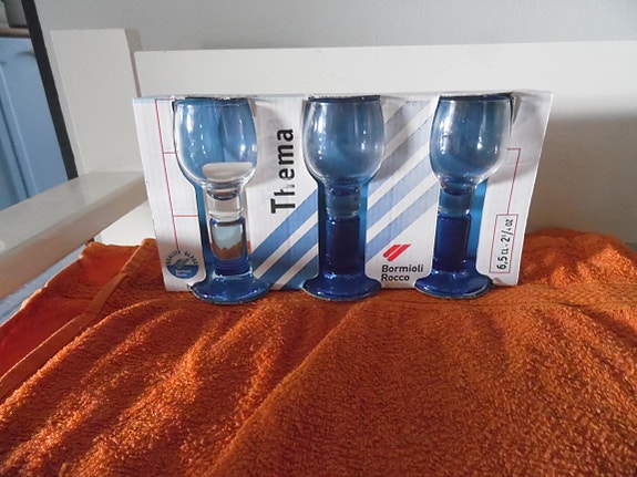 Bormioli Rocco Thema siniset lasit 6,5 cl