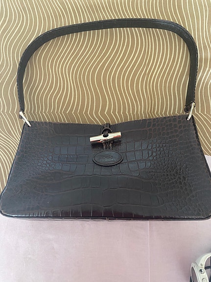 Longchamp nahkainen olkalaukku naisille