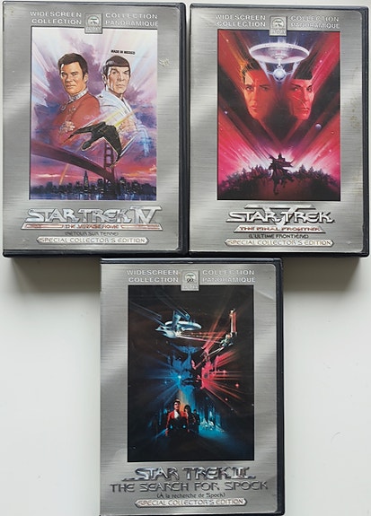 Star Trek elokuvat (6 DVD)