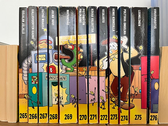 Aku Ankka taskari vuosikerta 265-276