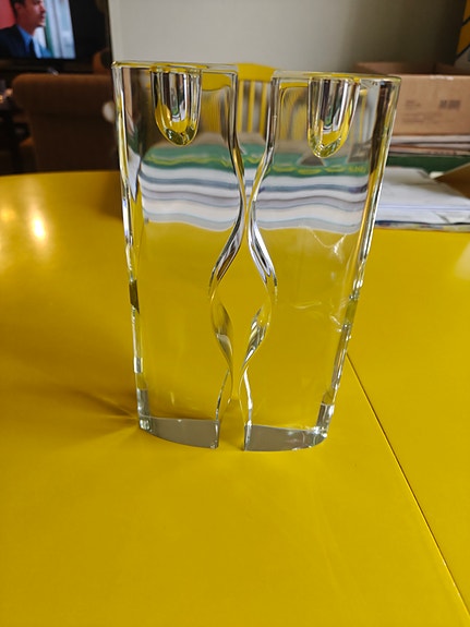 Iittala Pari kynttilänjalat, Tiina Nordström (22 cm)