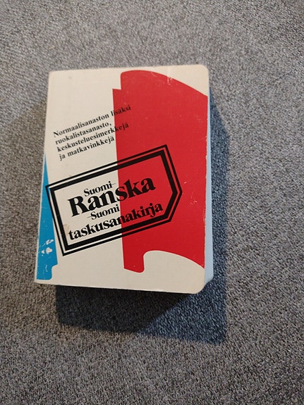 Suomi- Ranska -Suomi taskusanakirja (1981)