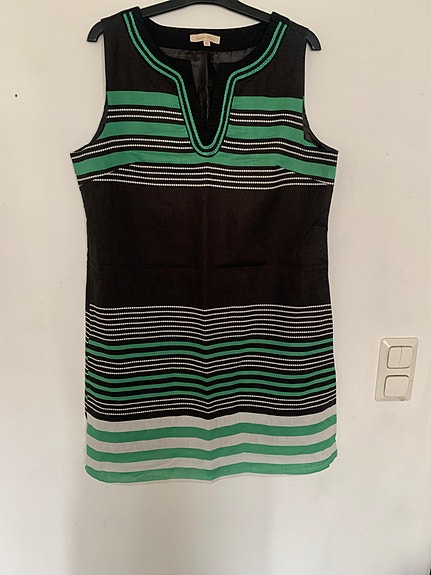 Vintage  tyyli Sweet Miss kesämekko XL raidallinen