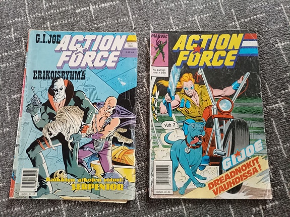 Action Force sarjakuvat