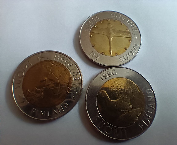 Suomen markka kolikoita