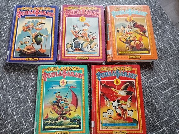 Aku Ankan juhlasarjat 1-5