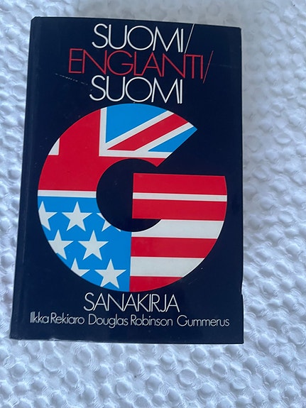 Suomi-englanti sanakirja kirja 1436 sivua