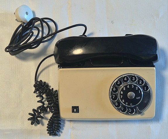 Vintage Ericsson LM lankapuhelin, Made In Sweden
