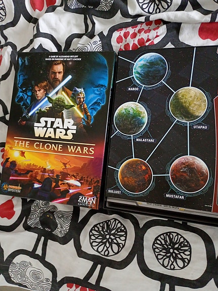 Star Wars The Clone Wars lautapeli