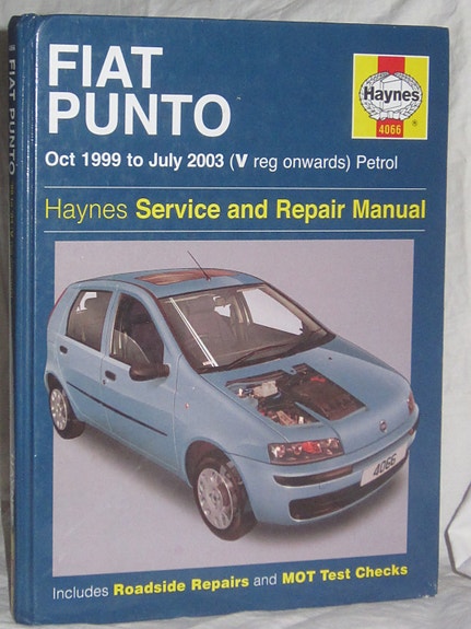 Fiat Punto -korjausopas, 1999-2003 Bensamallit Haynes