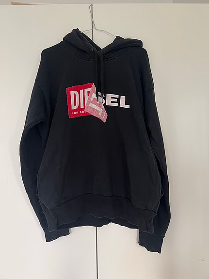 Diesel huppari, oversize / naisten S