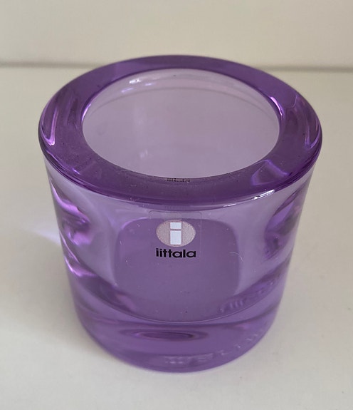 Iittala Kivi - tuikku VAALEA LILA