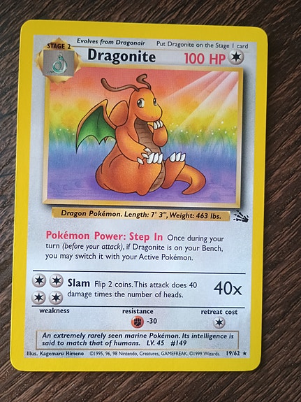 Dragonite 19/62