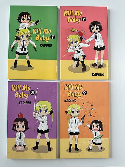 Kill Me Baby vol. 1-4 suomeksi (2012)