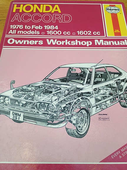 Honda Accord 1976-1984 1.6 bensa