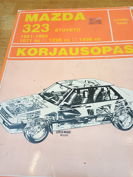 Mazda 323 1981-1985 korjausopas