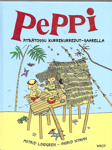 Astrid Lindgrenin kuvakirjojen kokoelma.
