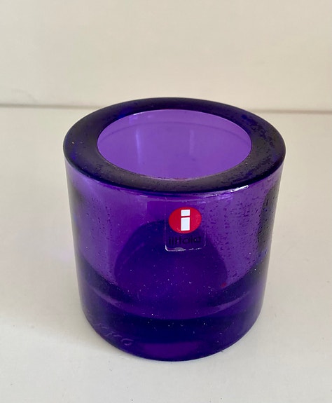 Iittala / Marimekko Kivi - tuikku Lila