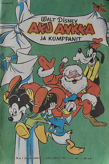 Aku Ankka ja kumppanit sarjakuvalehti