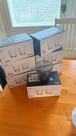 Iittala Kartio juomalasit