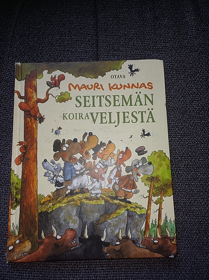 Mauri Kunnas seitsemän koira veljestä kirja