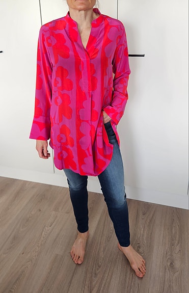 Marimekko Unikko Tunika Silkki koko 36