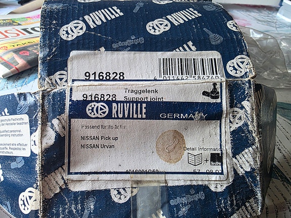 Nissan Pick Up / Urvan tukinivel Ruville 916828